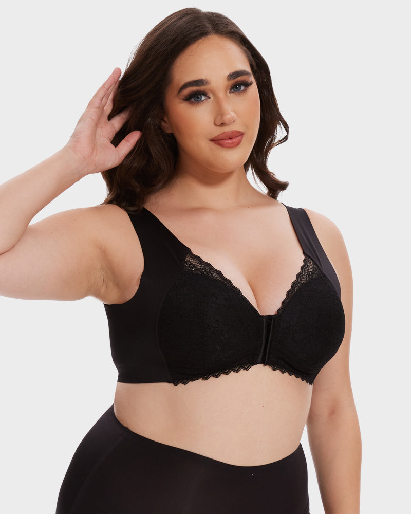 Ailovesexy - Front Closure '5D' Shaping  Wireless Bra