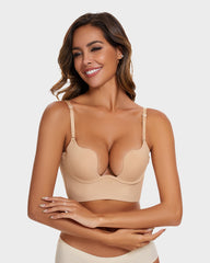 Ailovesexy - Low Cut U - Shaped Backless Bra