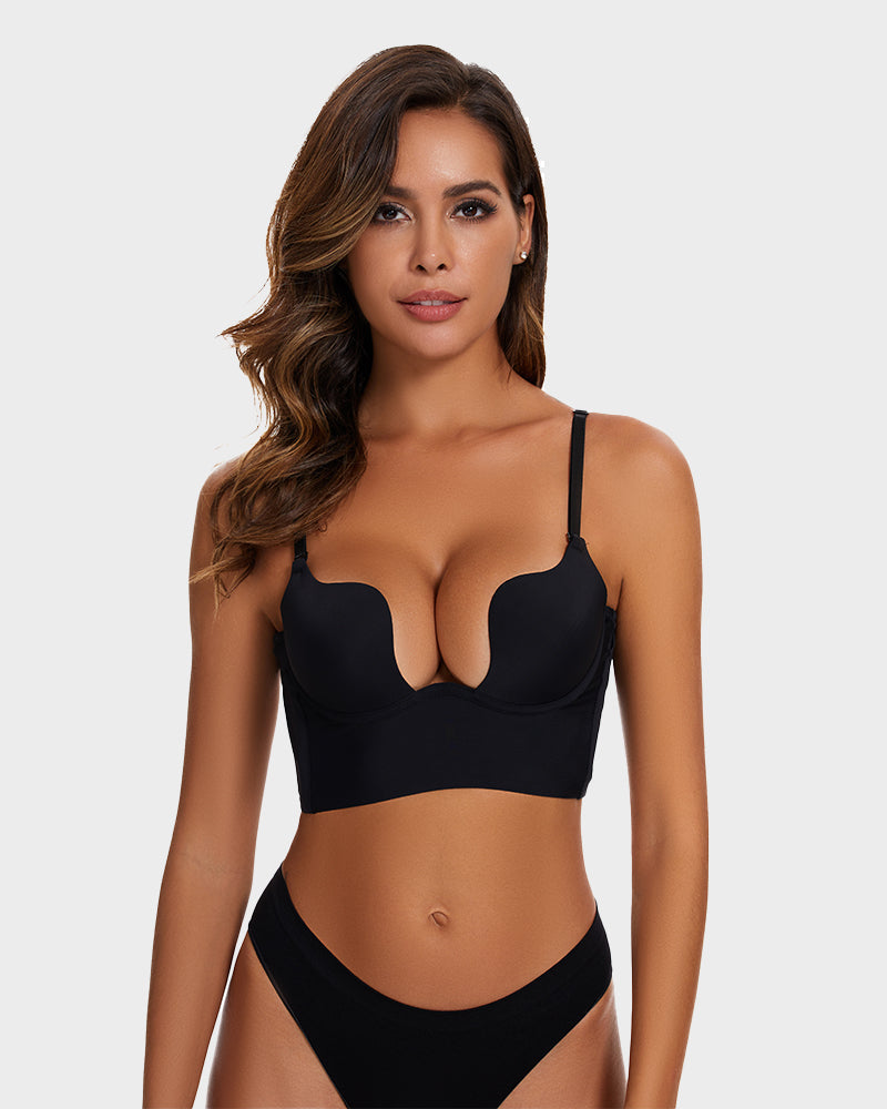 Ailovesexy - Low Cut U - Shaped Backless Bra