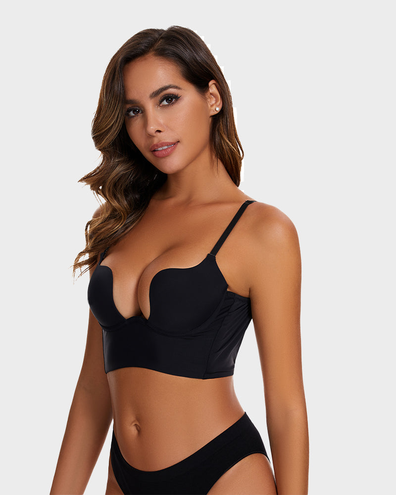 Ailovesexy - Low Cut U - Shaped Backless Bra