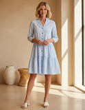Vina - Summer Plaid Dress