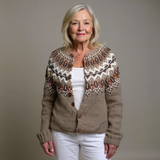 Adeline | Vintage Icelandic Wool Cardigan