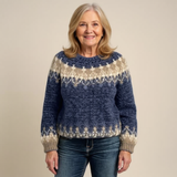 Angela | Vintage Icelandic Wool Sweater