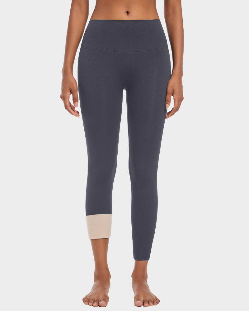 Ailovesexy - High Waist Butt Lifting Lightweight Fleece Lined Leggings