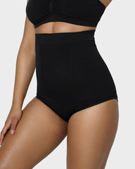 Ailovesexy - High Waist Tummy Control Brief Panty (2 Pack)
