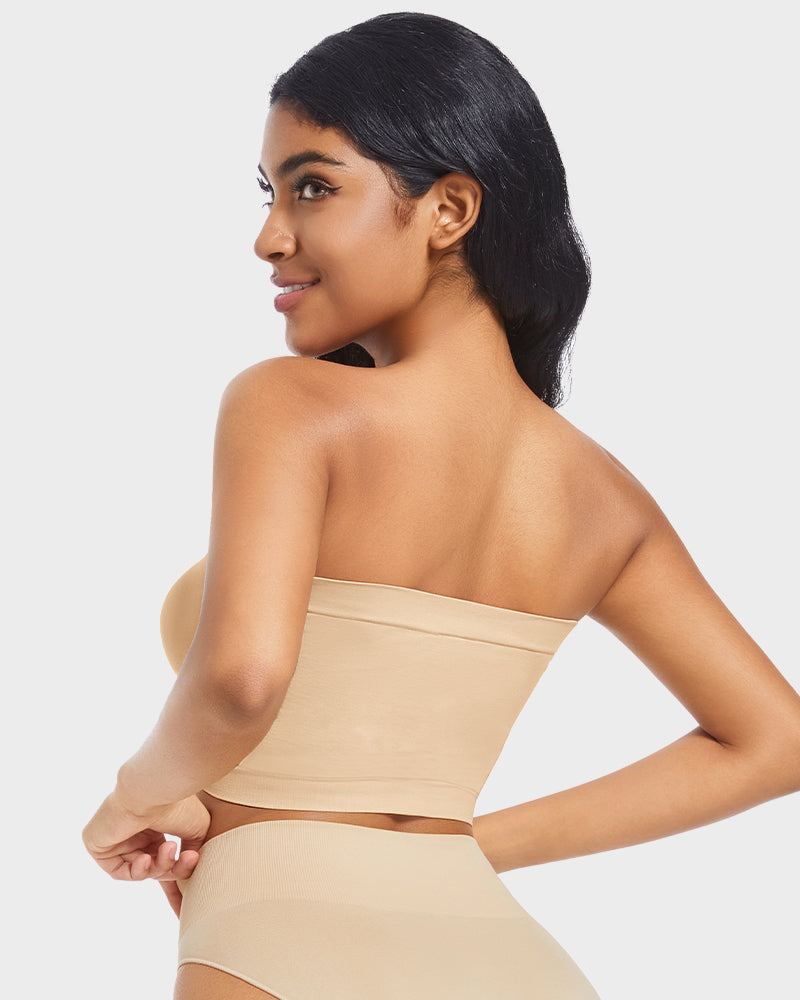 Ailovesexy - Seamless Comfort Non - Padded Strapless Bandeau Bra