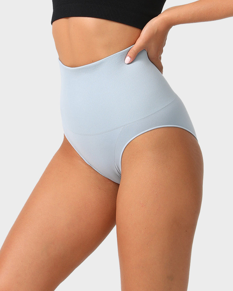 Ailovesexy - High Waist Seamless Tummy Control Brief Panty