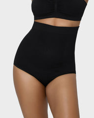 Ailovesexy - High Waist Tummy Control Brief Panty (2 Pack)