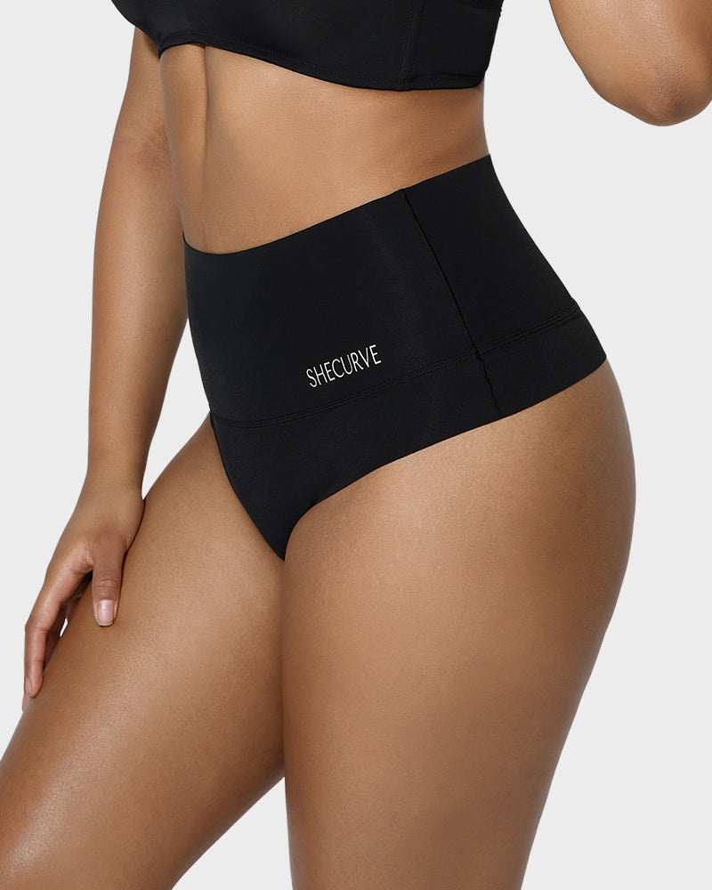 Ailovesexy - 3-Pack High-Rise Seamless Thong Panty