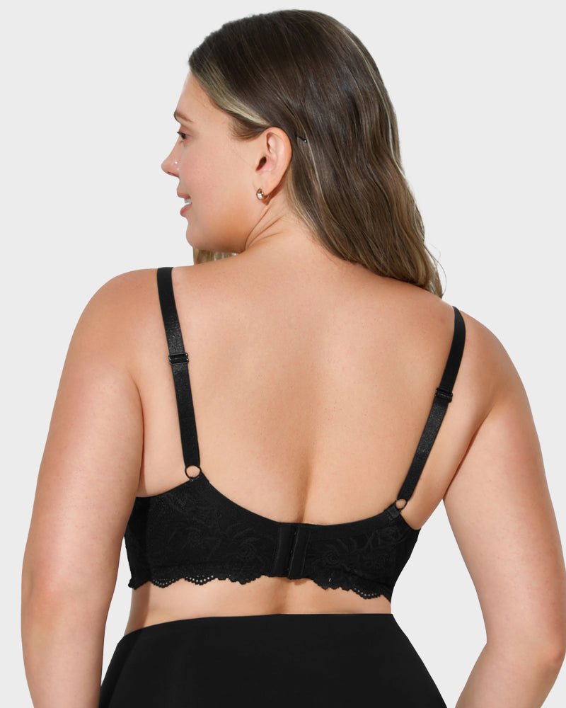 Ailovesexy - Lace Full Coverage Push Up Bra