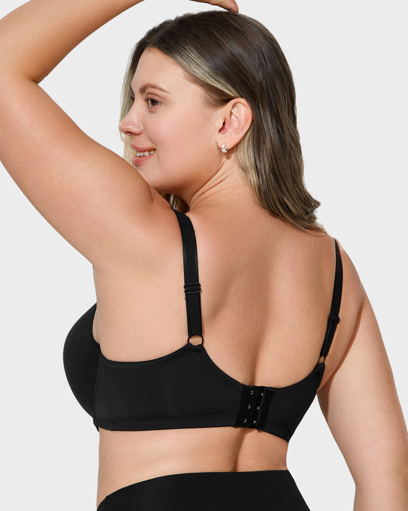 Ailovesexy - Full Coverage Mesh Accented Molded Cup Underwired Bra