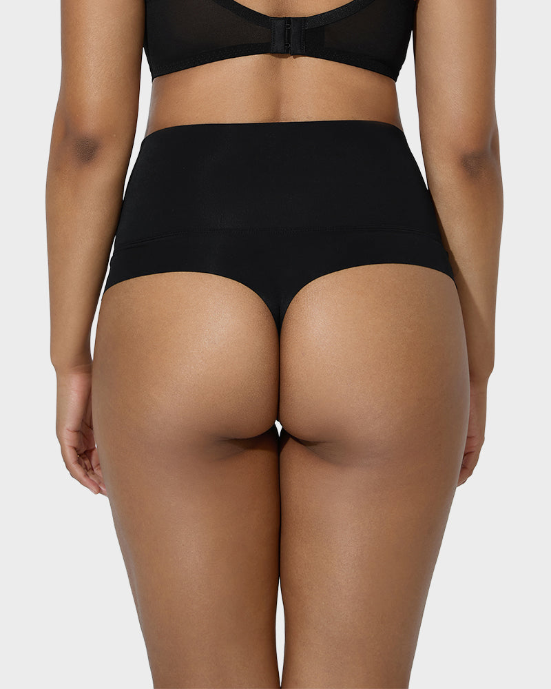 Ailovesexy - 3-Pack High-Rise Seamless Thong Panty