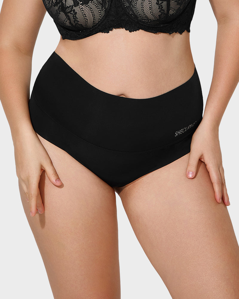 Ailovesexy - 3-Pack High-Rise Seamless Thong Panty