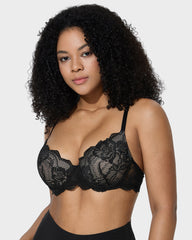 Ailovesexy - Lace Full Coverage Push Up Bra