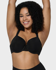 Ailovesexy - Full Coverage Mesh Accented Molded Cup Underwired Bra