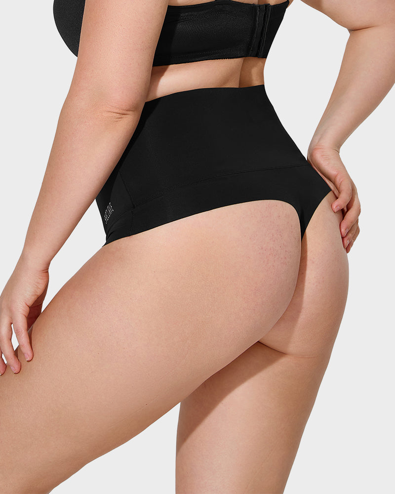 Ailovesexy - 3-Pack High-Rise Seamless Thong Panty