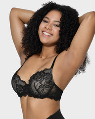 Ailovesexy - Lace Full Coverage Push Up Bra