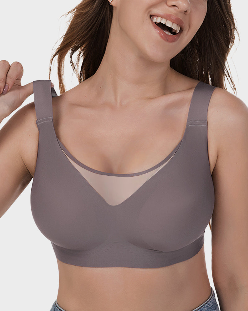 Ailovesexy - Mesh Front Contouring Bra