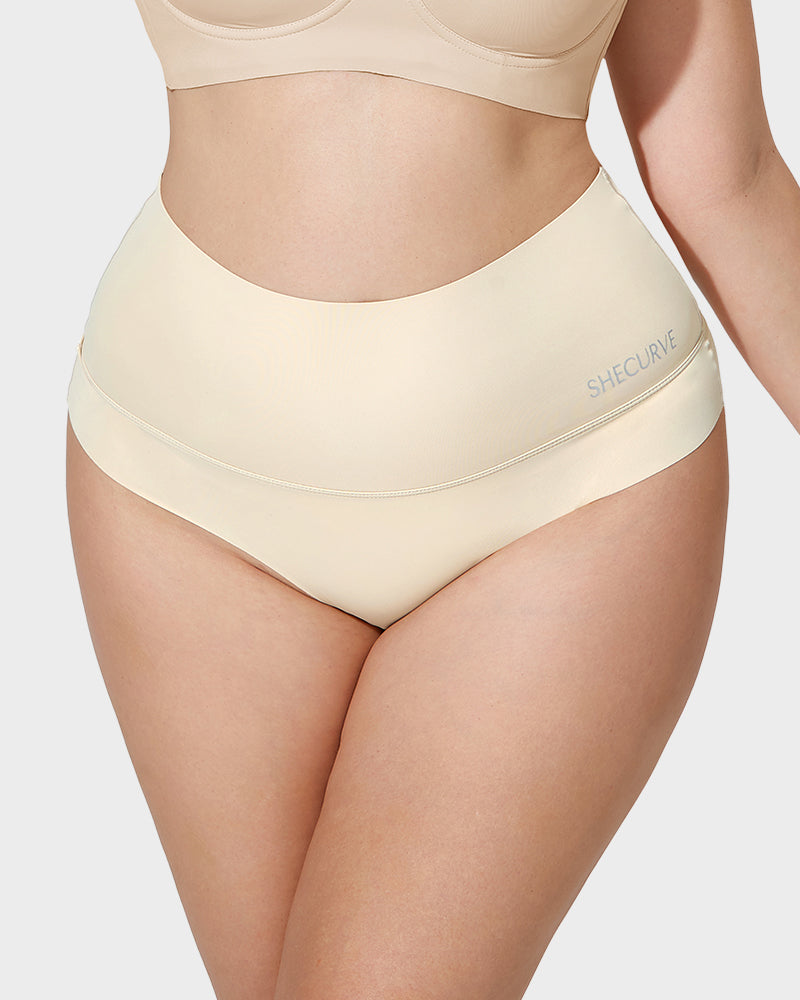 Ailovesexy - 3-Pack High-Rise Seamless Thong Panty