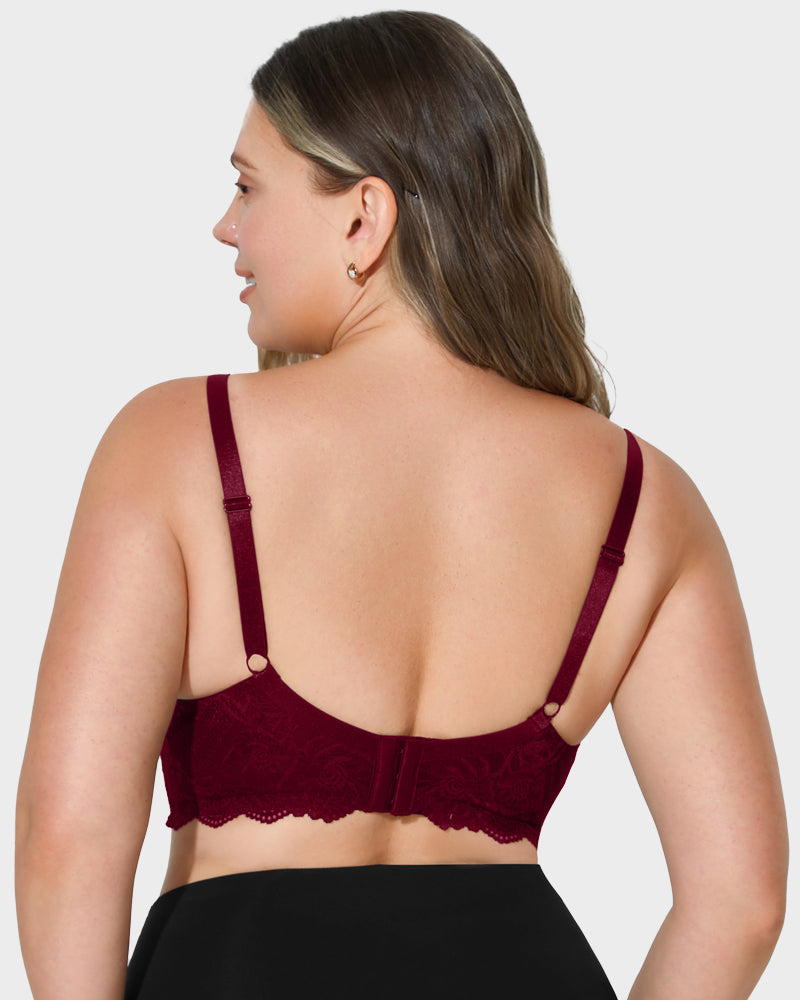 Ailovesexy - Lace Full Coverage Push Up Bra