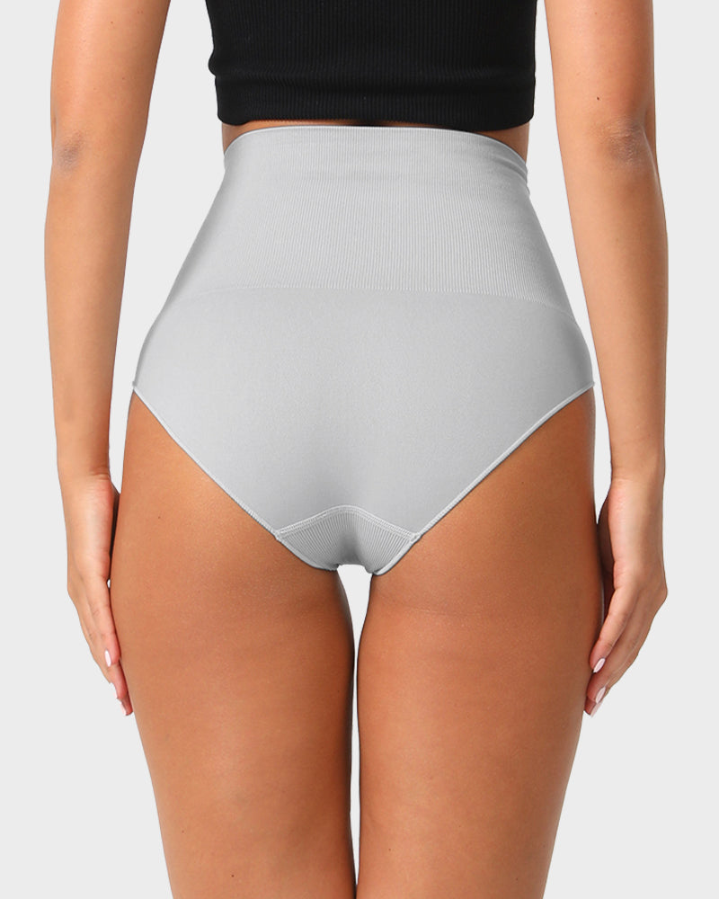 Ailovesexy - High Waist Seamless Tummy Control Brief Panty