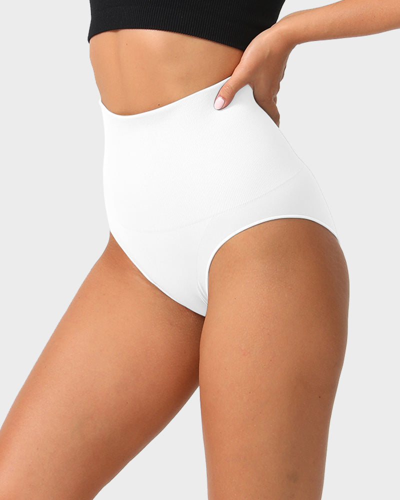 Ailovesexy - High Waist Seamless Tummy Control Brief Panty
