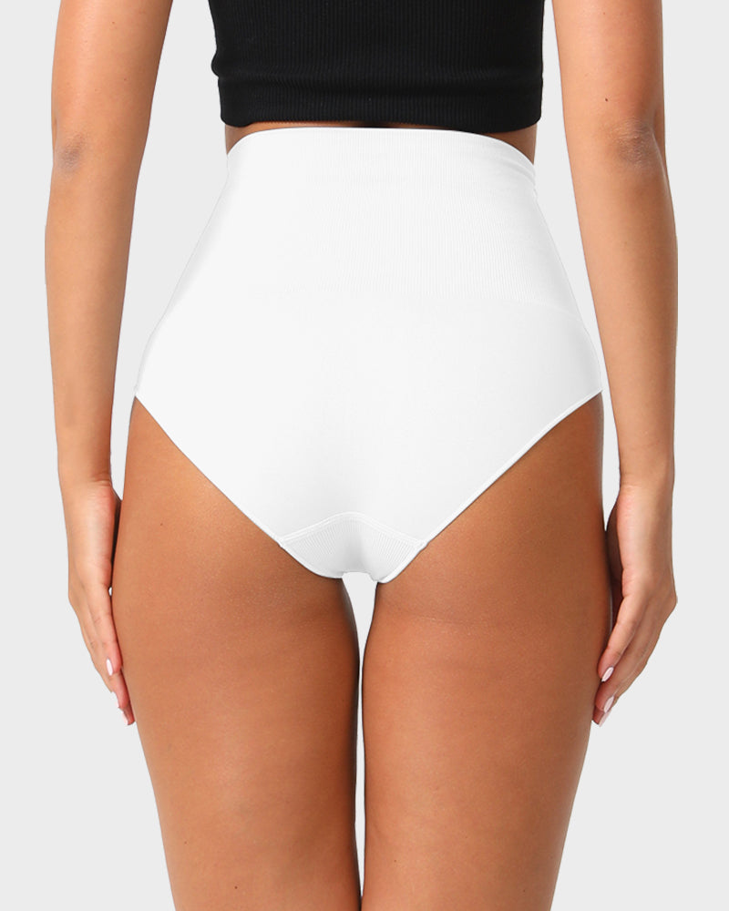 Ailovesexy - High Waist Seamless Tummy Control Brief Panty