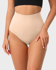 Ailovesexy - High Waist Seamless Tummy Control Brief Panty