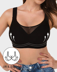 Ailovesexy - Mesh Front Contouring Bra