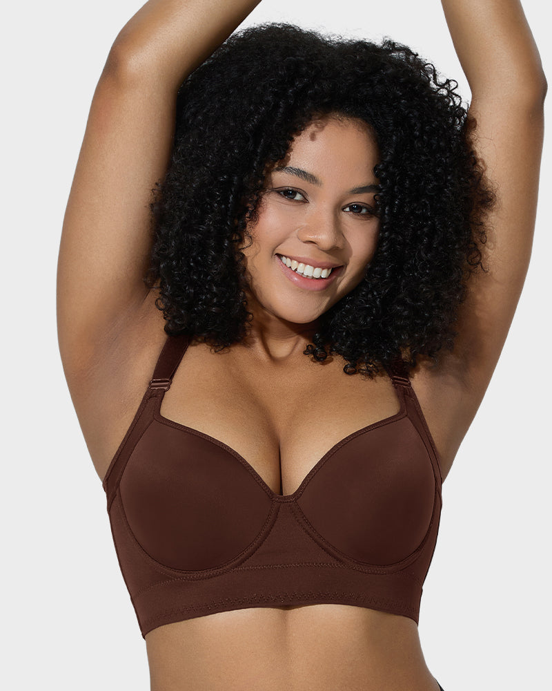 Ailovesexy - Back Smoothing Underwire Push Up Bra