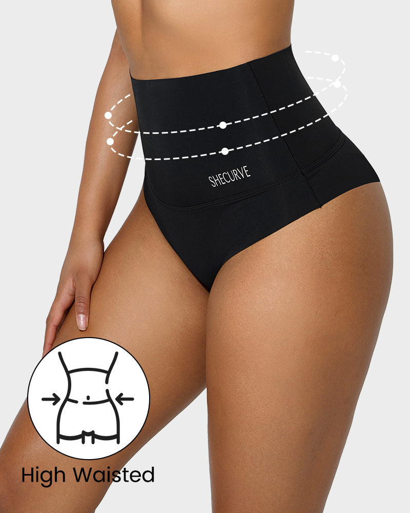 Ailovesexy - 3-Pack High Waisted Tummy Control Briefs