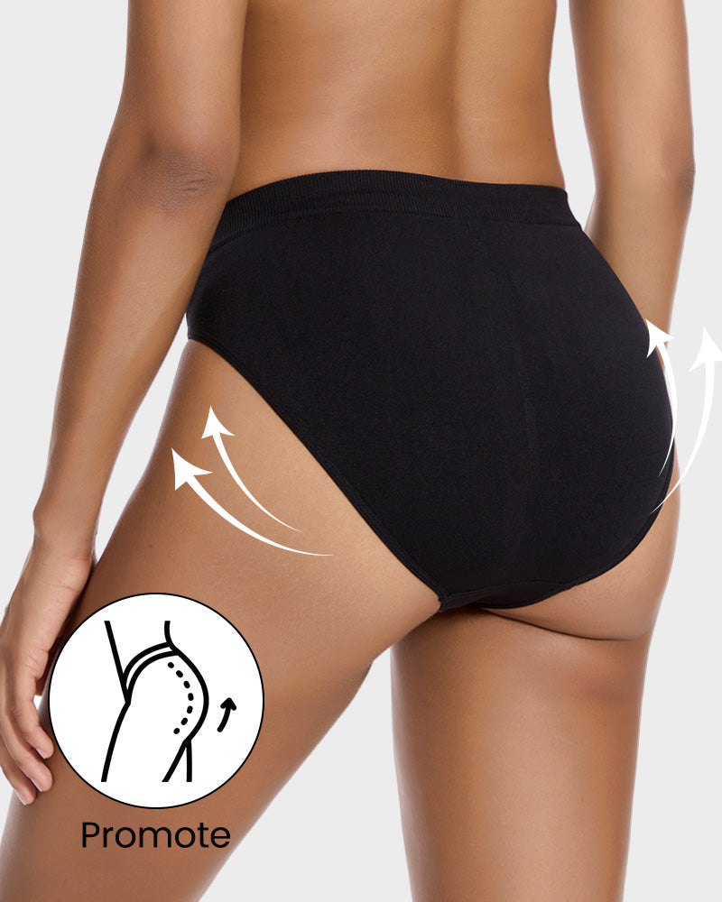 Ailovesexy - Seamless Daily Essential Brief Panty (2 Pack)