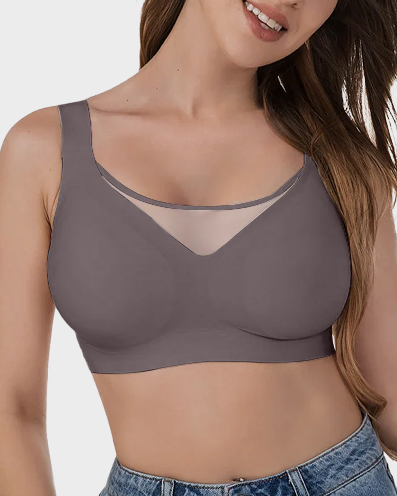 Ailovesexy - Mesh Front Contouring Bra