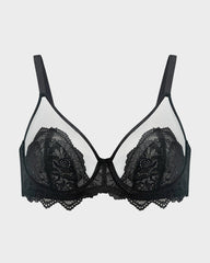 Ailovesexy - Full Coverage Lace Minimizer Bra