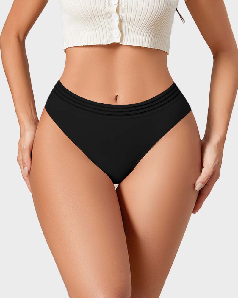 Ailovesexy - Comfy Cotton Low-Rise Thong Panty