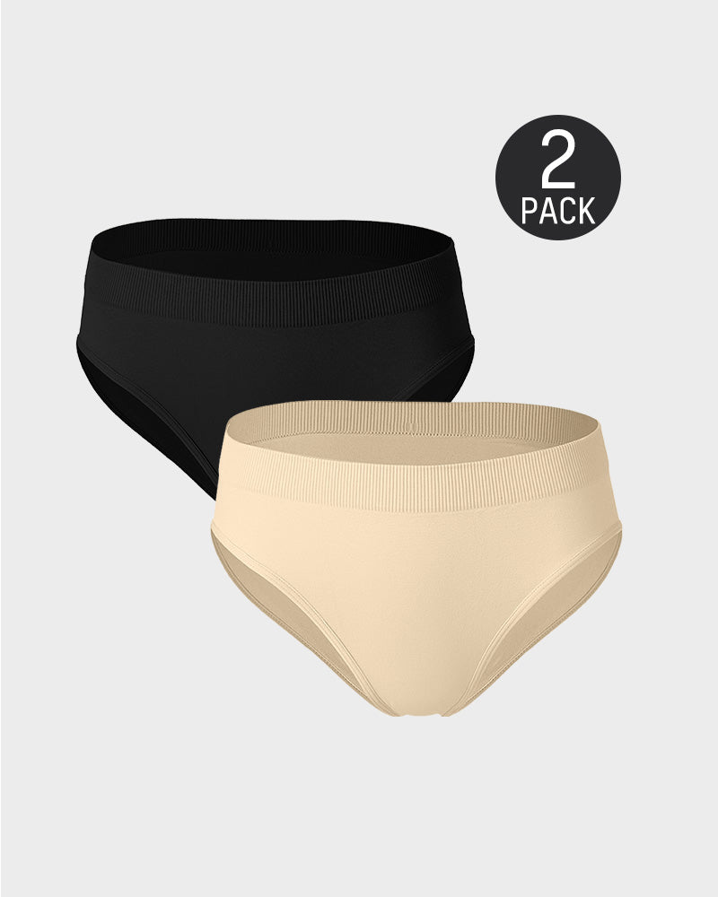 Ailovesexy - Seamless Daily Essential Brief Panty (2 Pack)