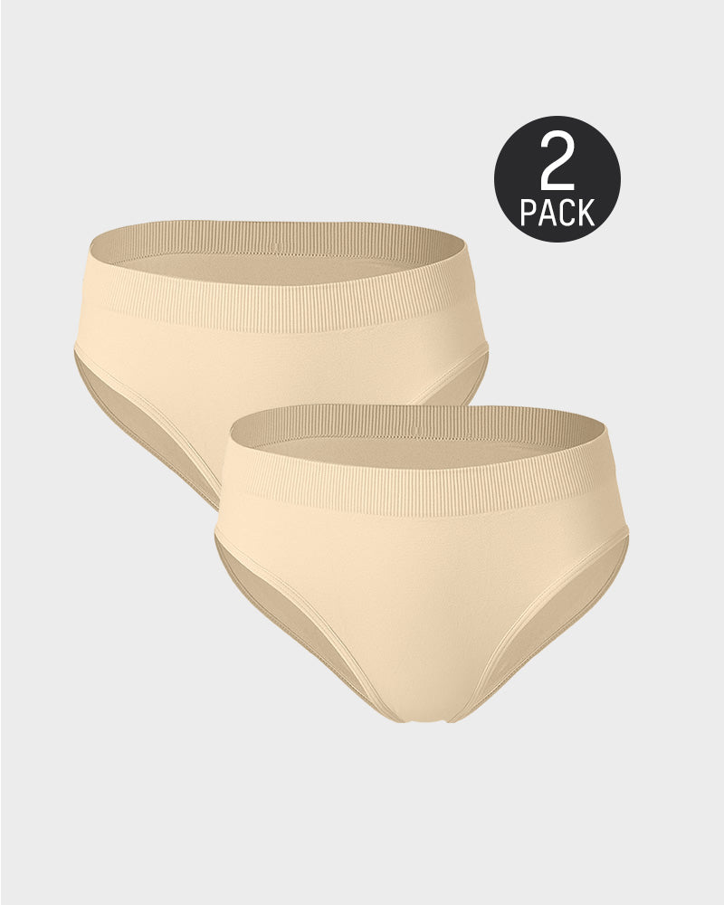 Ailovesexy - Seamless Daily Essential Brief Panty (2 Pack)