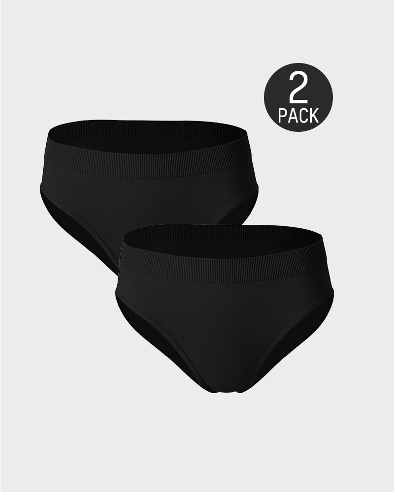 Ailovesexy - Seamless Daily Essential Brief Panty (2 Pack)