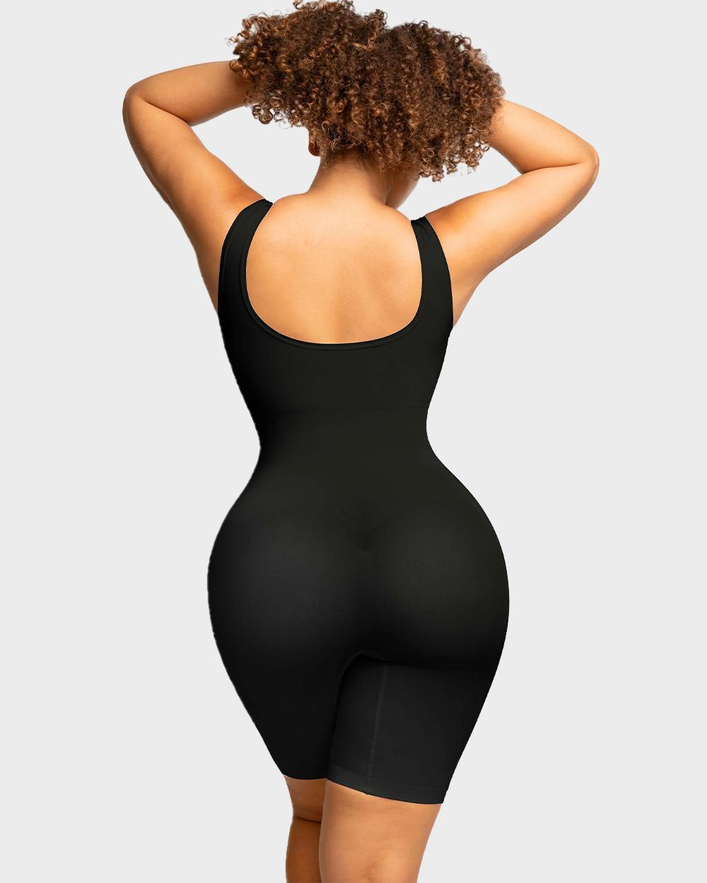 Ailovesexy - Seamless Sculpting Mid Thigh Bodysuit