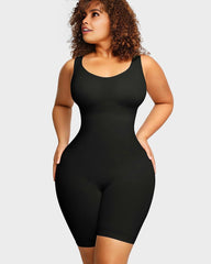 Ailovesexy - Seamless Sculpting Mid Thigh Bodysuit