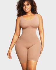 Ailovesexy - Seamless Sculpting Mid Thigh Bodysuit