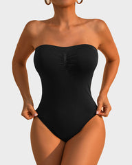 Ailovesexy - Strapless Tummy Control Sculpting Bodysuit