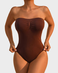 Ailovesexy - Strapless Tummy Control Sculpting Bodysuit